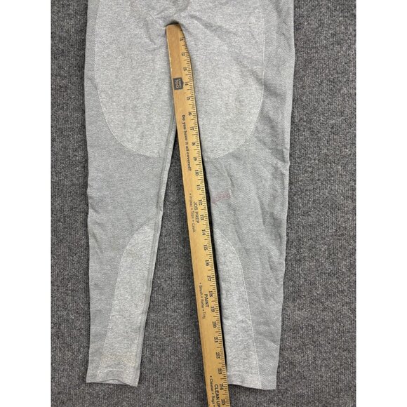 Gymshark Leggings Womens XS Gray Compression Seamless Ankle Yoga Workout Gym - Picture 5 of 7